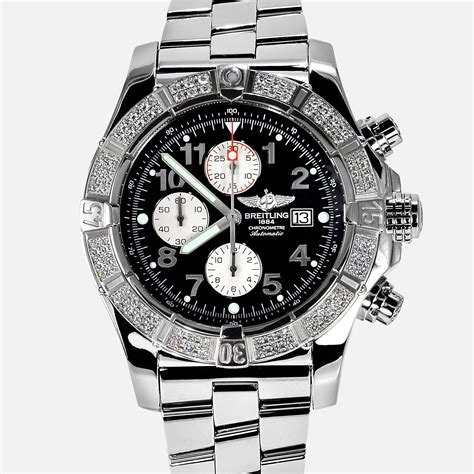 breitling super avenger diamond|Breitling super avenger price list.